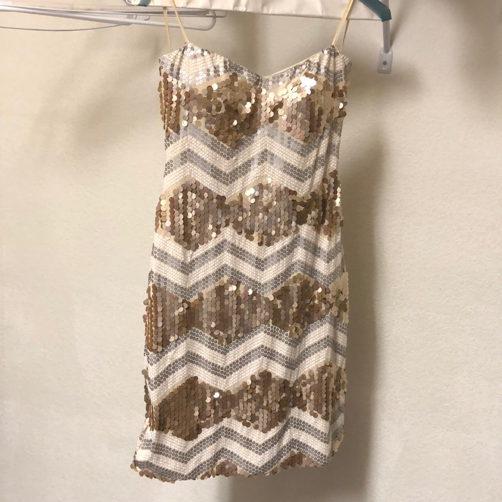 Sequin mini dress